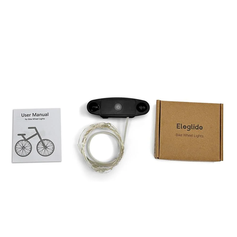 Blue Bike Wheel Lights (2pcs, No Battery) - Image 4