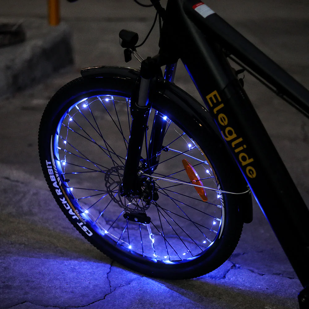 Blue Bike Wheel Lights (2pcs, No Battery) - Image 6