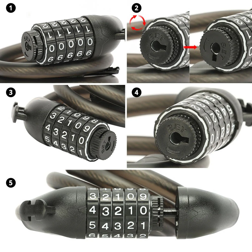 Electric Scooter Combination Cable Lock - Image 7